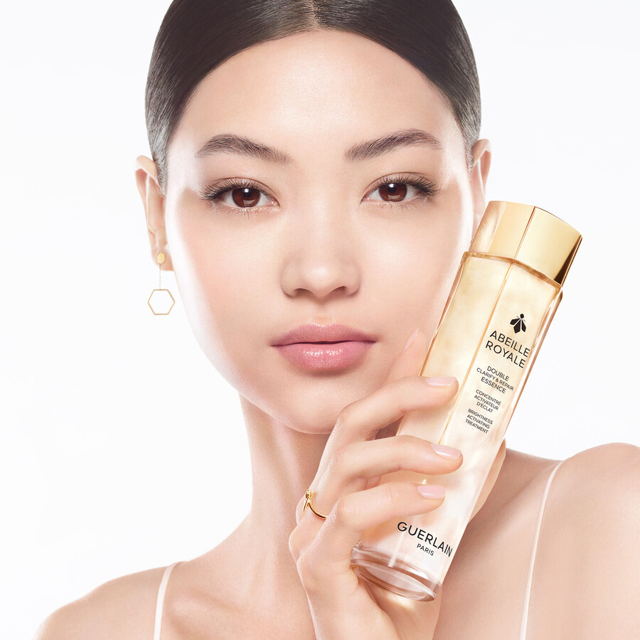 abeille royale ⋅ double clarify repair essence ⋅ guerlain