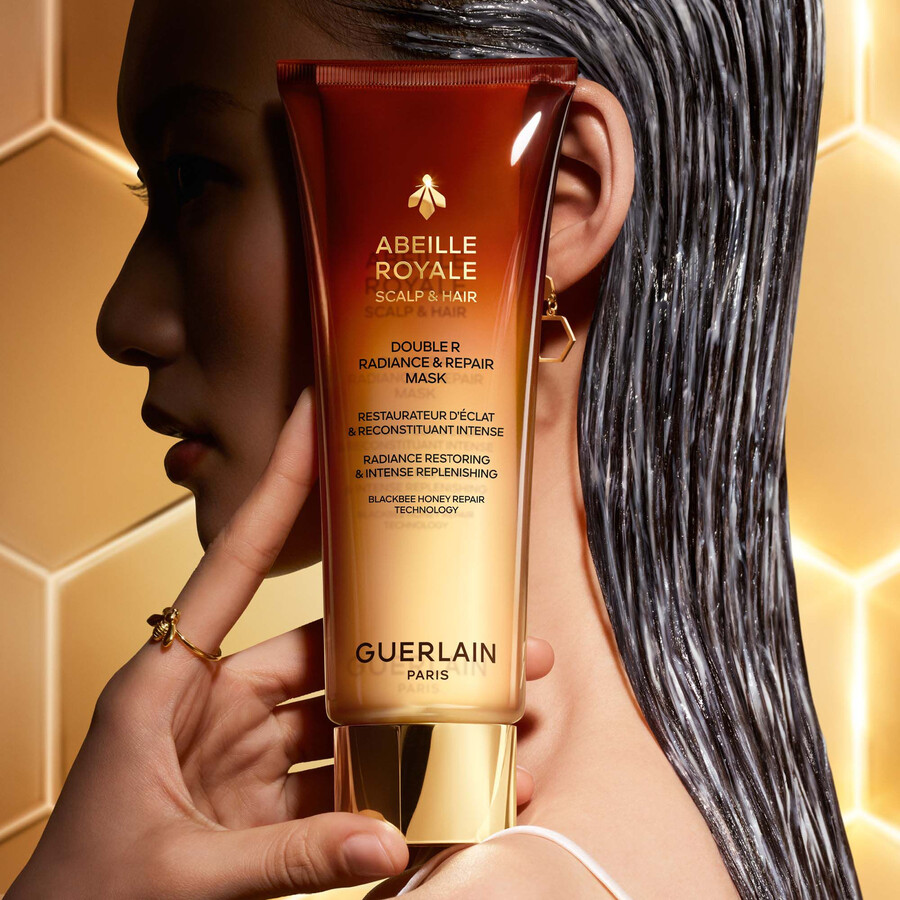 abeille royale ⋅ double r radiance revitalization mask ⋅ guerlain