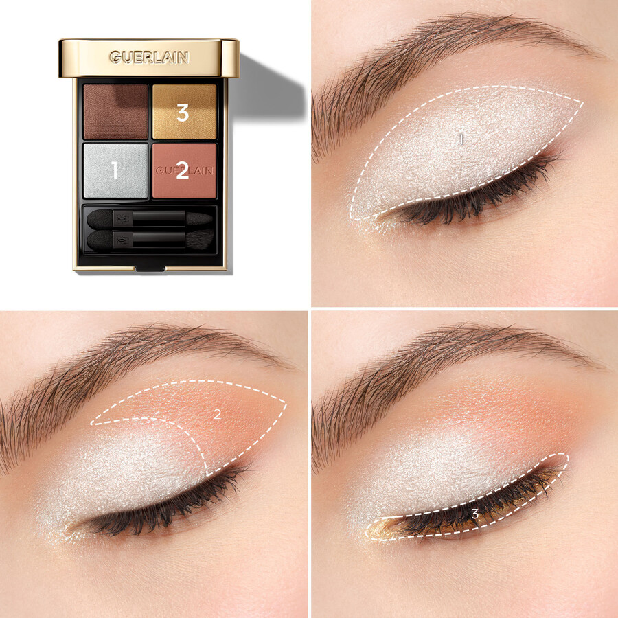 ombres g ⋅ eyeshadow quad ⋅ guerlain