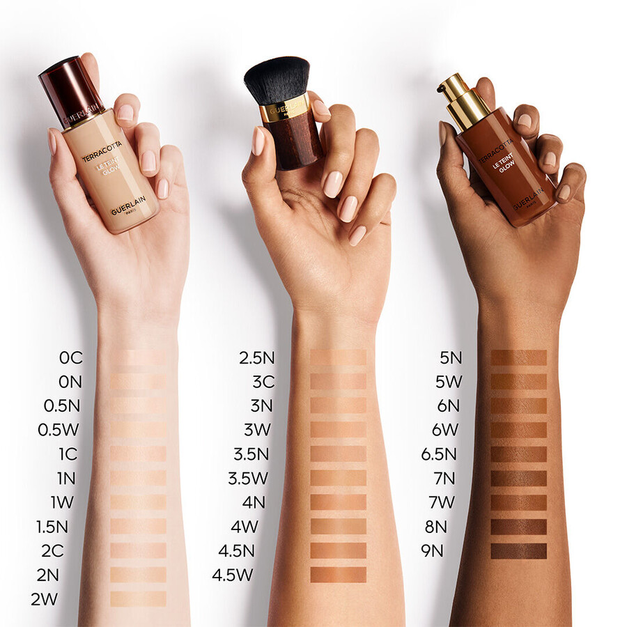 terracotta le teint glow healthy and luminous finish foundation ⋅ guerlain ⋅ guerlain