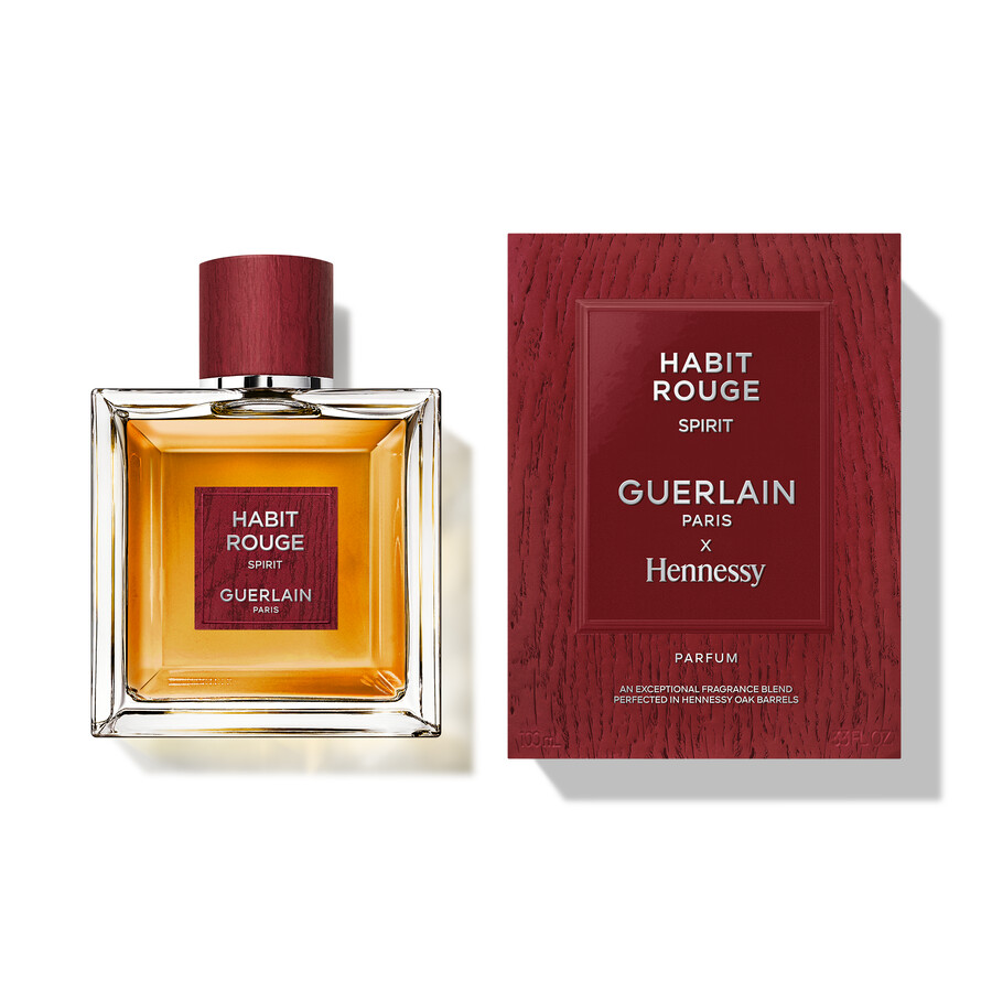 habit rouge de guerlain paris x hennessy ⋅ spirit - parfum ⋅ guerlain