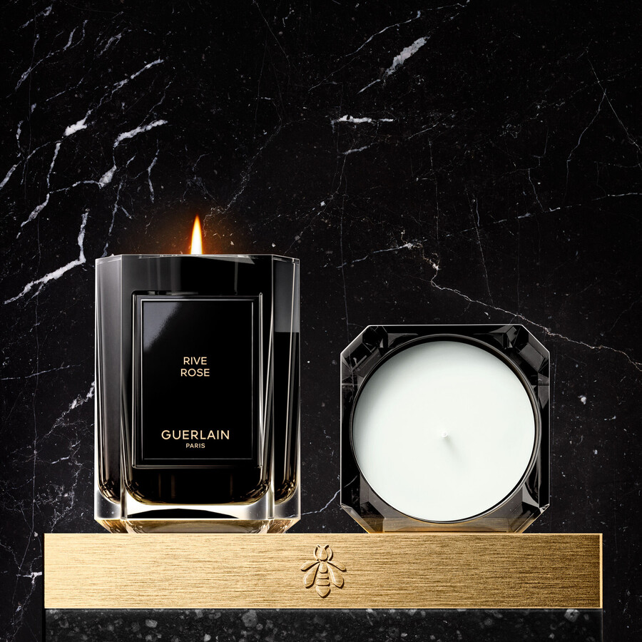 the scented candles ⋅ rive rose ⋅ guerlain