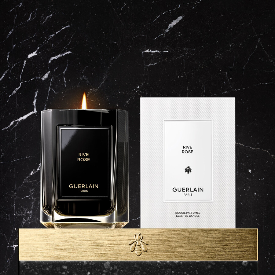 the scented candles ⋅ rive rose ⋅ guerlain