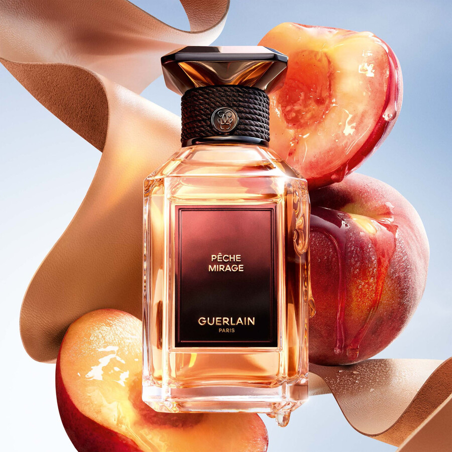 lart la matière pêche mirage peach scented perfume ⋅ guerlain