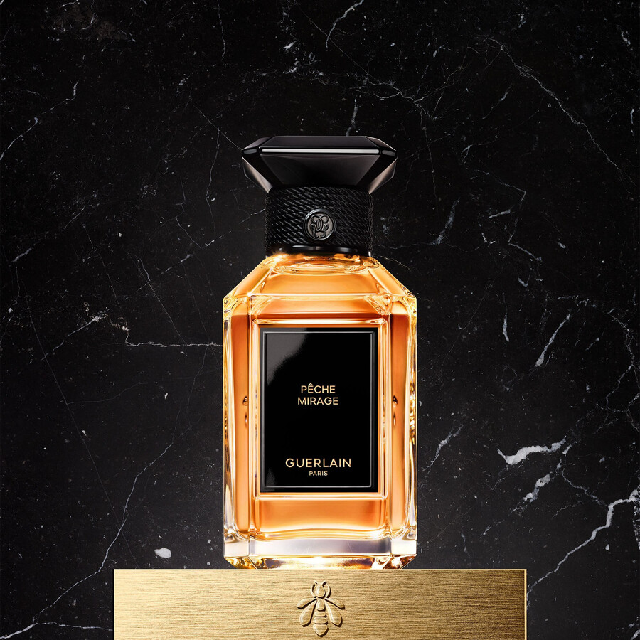 lart la matière pêche mirage peach scented perfume ⋅ guerlain