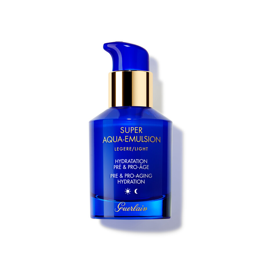 super aqua-emulsion ⋅ light emulsion ⋅ guerlain