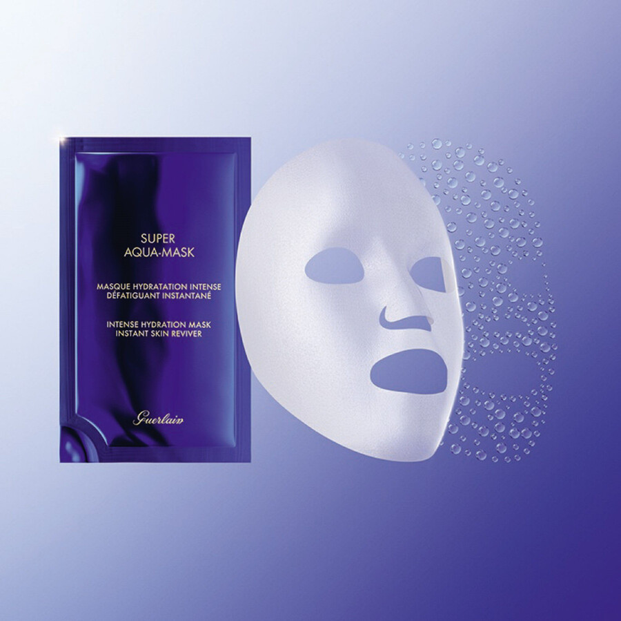 super aqua-mask ⋅ intense hydration mask ⋅ guerlain